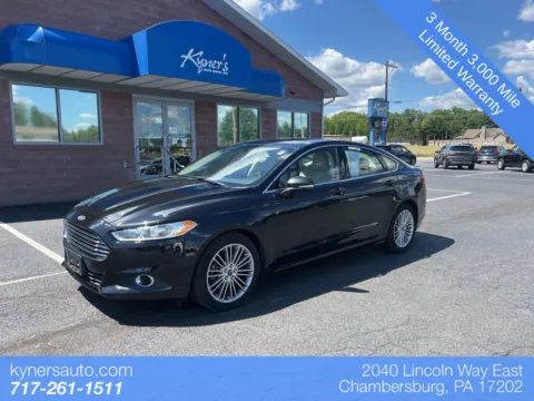 Black 2014 Ford Fusion SE for sale in Chambersburg, PA