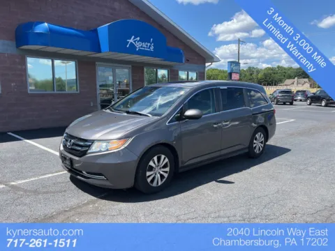 Gray 2015 Honda Odyssey EX-L for sale in Chambersburg, PA