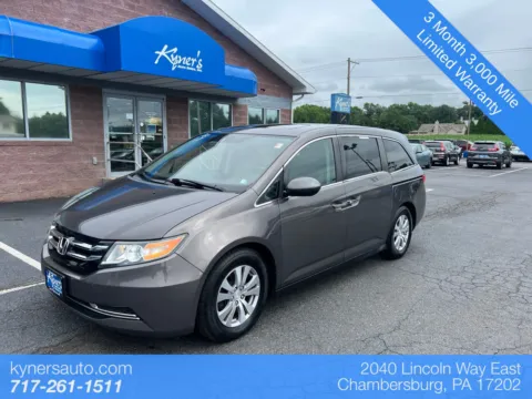 Gray 2015 Honda Odyssey EX-L for sale in Chambersburg, PA