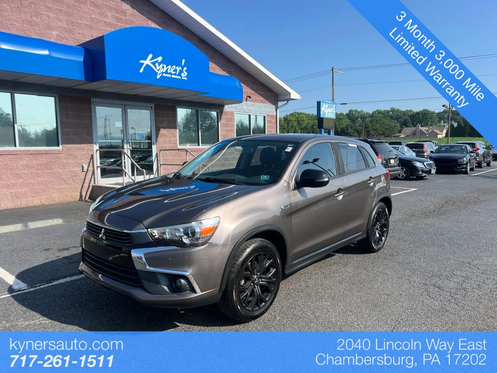 2017 Mitsubishi Outlander Sport 2.0 ES for sale in Chambersburg, PA