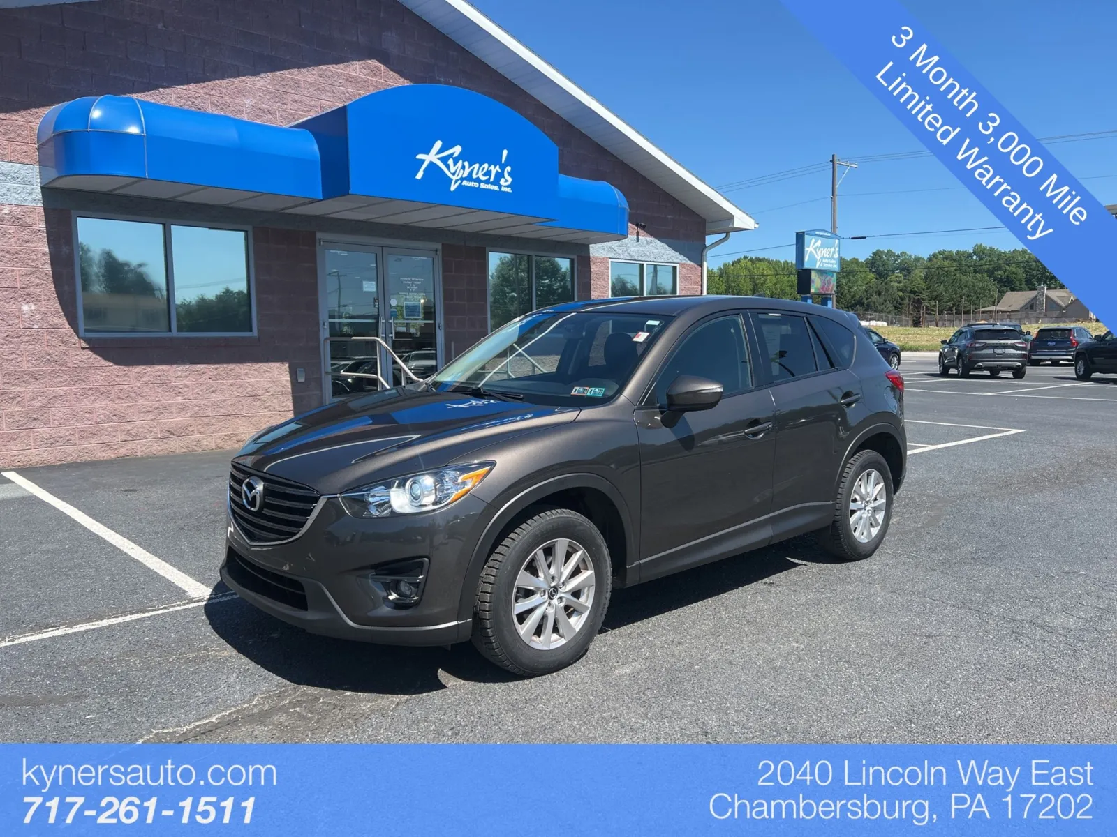 Brown 2016 Mazda CX-5 Touring for sale in Chambersburg, PA