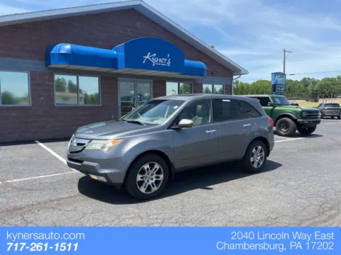 Gray 2008 Acura MDX Technology for sale in Chambersburg, PA