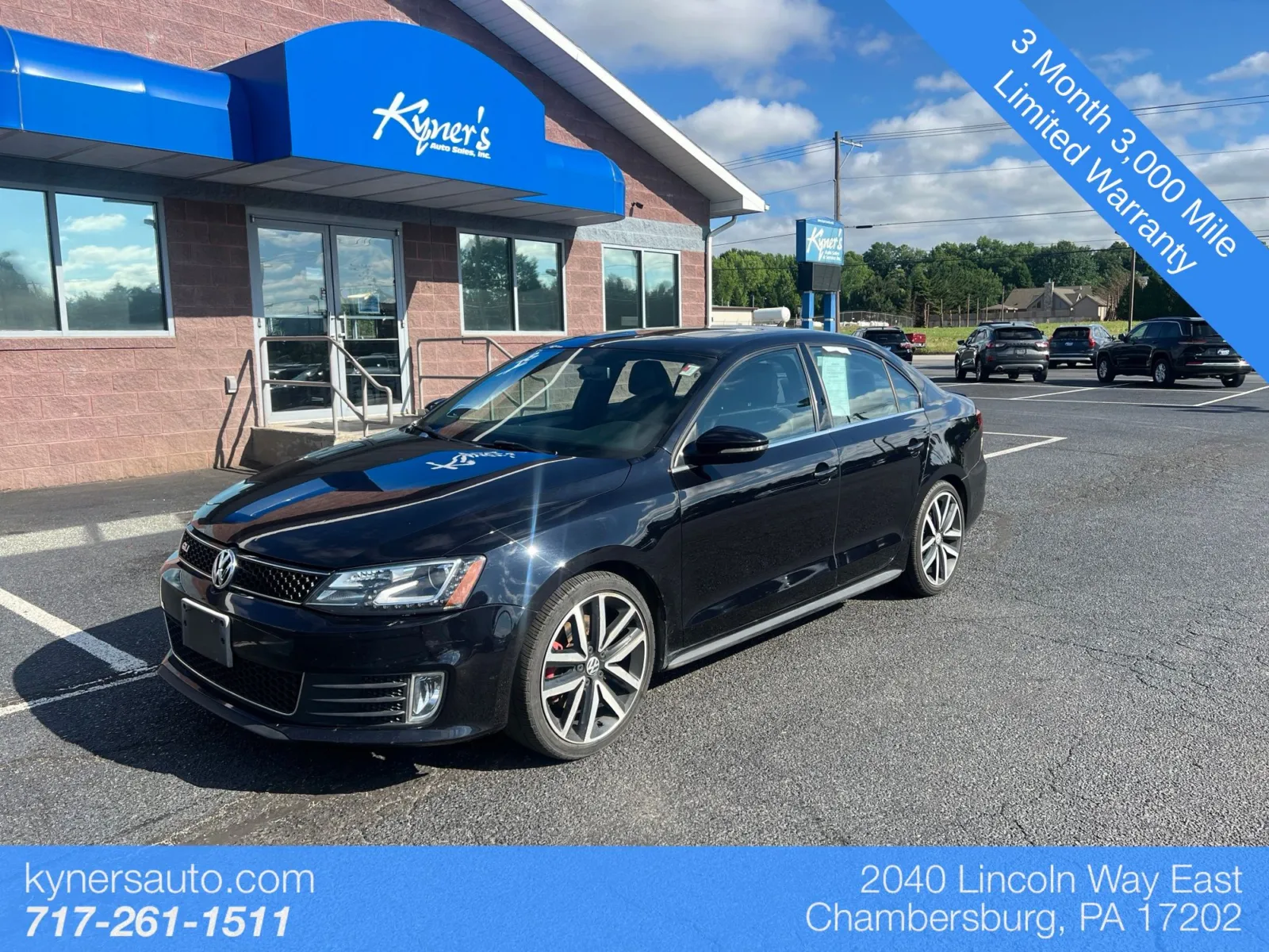 Black 2014 Volkswagen Jetta GLI for sale in Chambersburg, PA