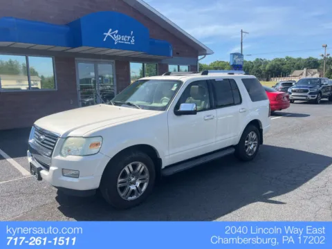 White 2009 Ford Explorer Limited for sale in Chambersburg, PA