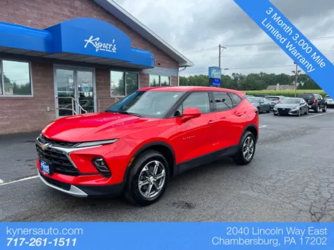 Red 2023 Chevrolet Blazer LT for sale in Chambersburg, PA