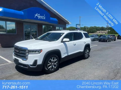 White 2023 GMC Acadia SLT for sale in Chambersburg, PA