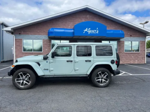 Photos of 2024 Jeep Wrangler Sport S 4xe for sale in Chambersburg, PA at Kyner's Auto Sales, Inc.