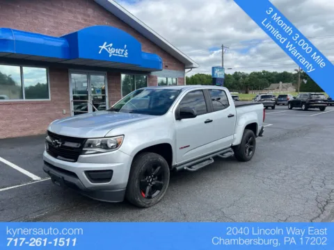 Silver 2019 Chevrolet Colorado LT for sale in Chambersburg, PA