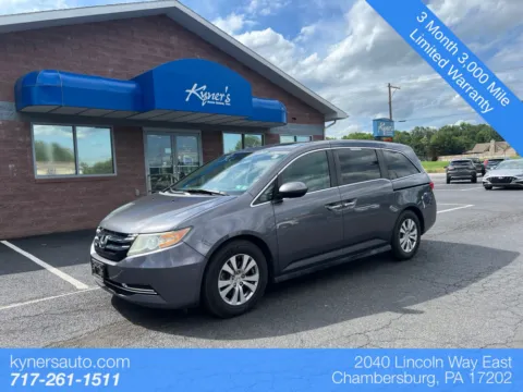 Gray 2016 Honda Odyssey EX-L for sale in Chambersburg, PA