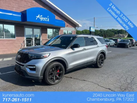 Silver 2021 Ford Explorer ST for sale in Chambersburg, PA