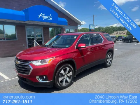 Red 2019 Chevrolet Traverse 3LT for sale in Chambersburg, PA