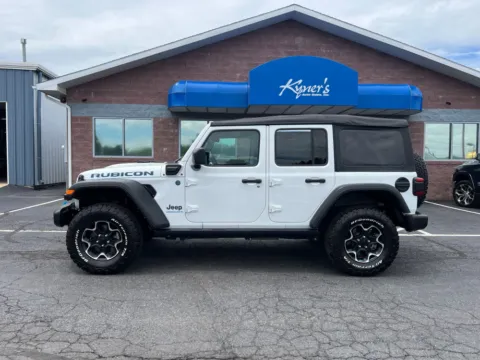 Photos of 2023 Jeep Wrangler Rubicon 4xe for sale in Chambersburg, PA at Kyner's Auto Sales, Inc.