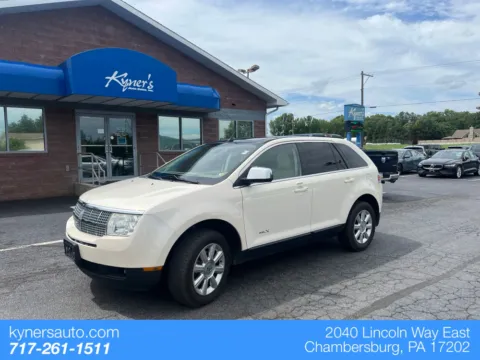 White 2007 Lincoln MKX for sale in Chambersburg, PA
