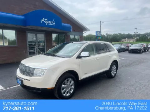 White 2007 Lincoln MKX for sale in Chambersburg, PA