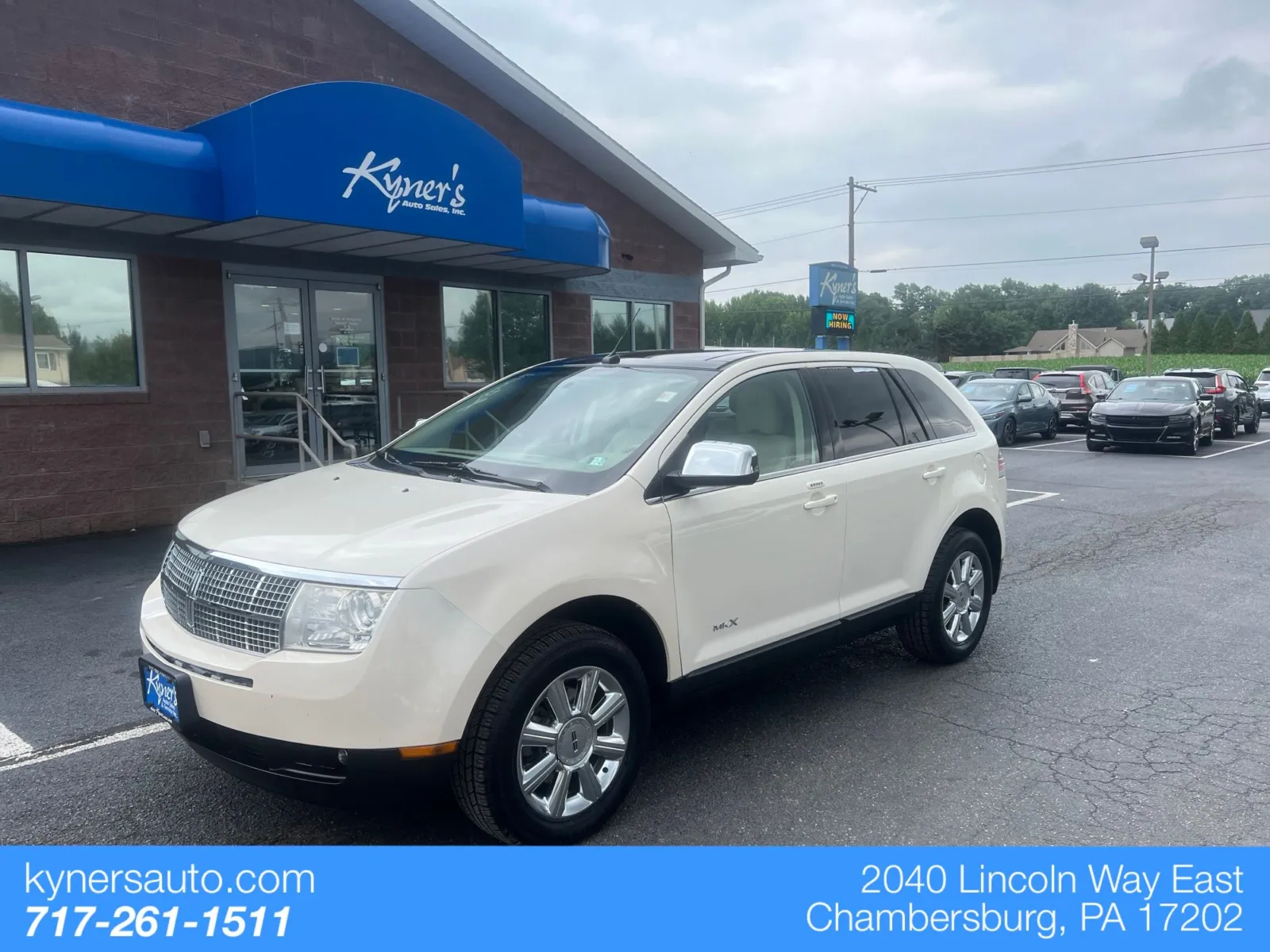 2007 Lincoln MKX for sale in Chambersburg, PA