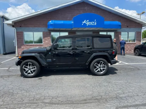 Photos of 2024 Jeep Wrangler Sport S 4xe for sale in Chambersburg, PA at Kyner's Auto Sales, Inc.