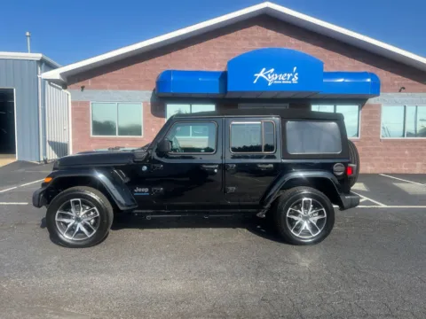 Photos of 2024 Jeep Wrangler Sport S 4xe for sale in Chambersburg, PA at Kyner's Auto Sales, Inc.