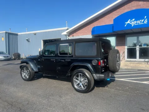 Another view of 2024 Jeep Wrangler Sport S 4xe for sale in Chambersburg, PA at Kyner's Auto Sales, Inc.