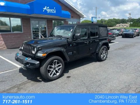 Black 2024 Jeep Wrangler Sport S 4xe for sale in Chambersburg, PA
