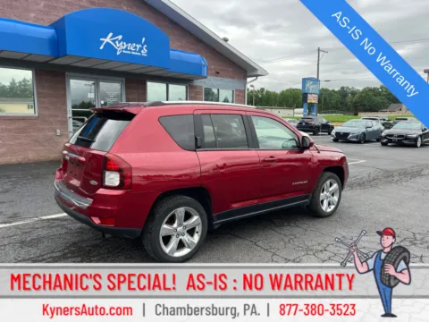 Red 2015 Jeep Compass Latitude for sale in Chambersburg, PA