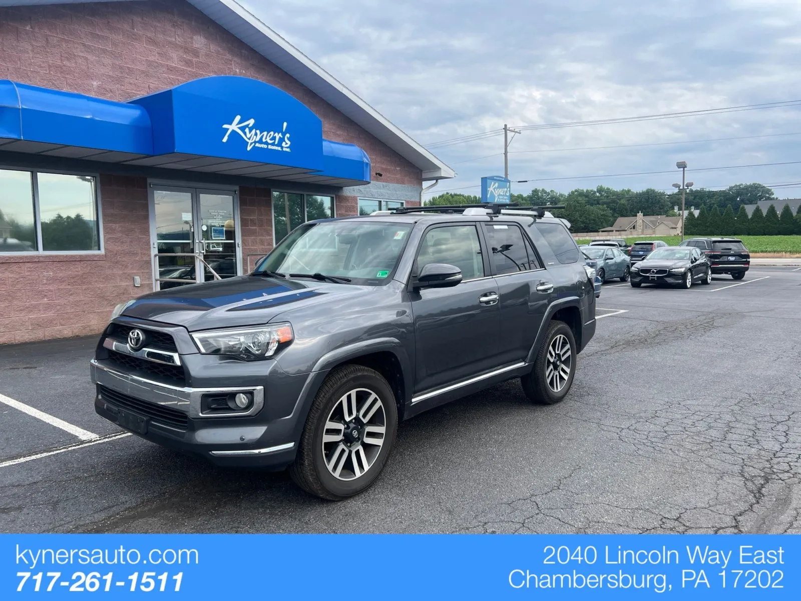 Gray 2015 Toyota 4Runner Limited for sale in Chambersburg, PA
