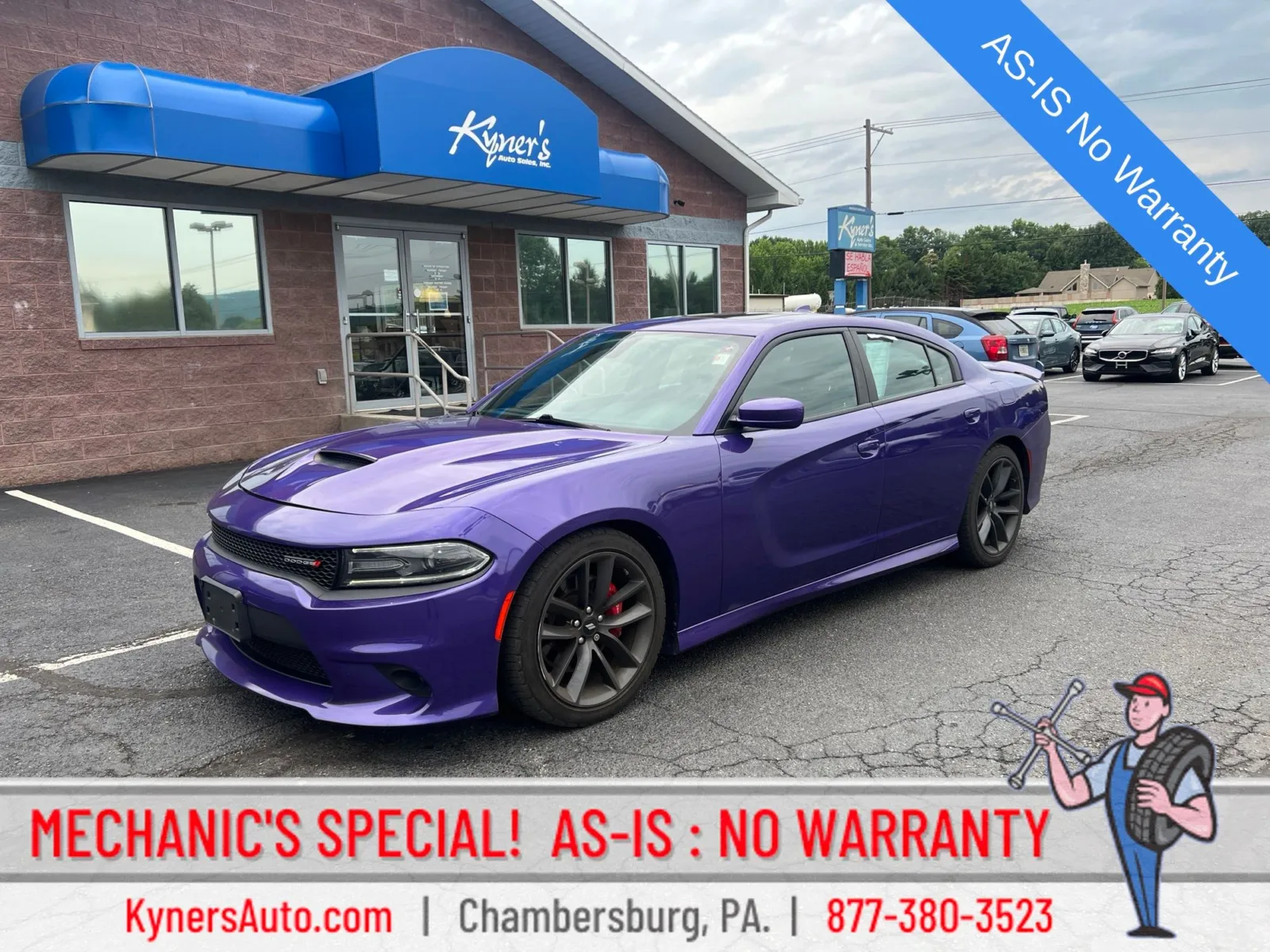 Purple 2019 Dodge Charger GT for sale in Chambersburg, PA