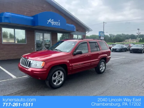 Red 2004 Jeep Grand Cherokee Limited for sale in Chambersburg, PA