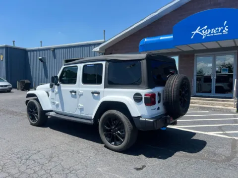 Another view of 2022 Jeep Wrangler Unlimited Sahara 4xe for sale in Chambersburg, PA at Kyner's Auto Sales, Inc.