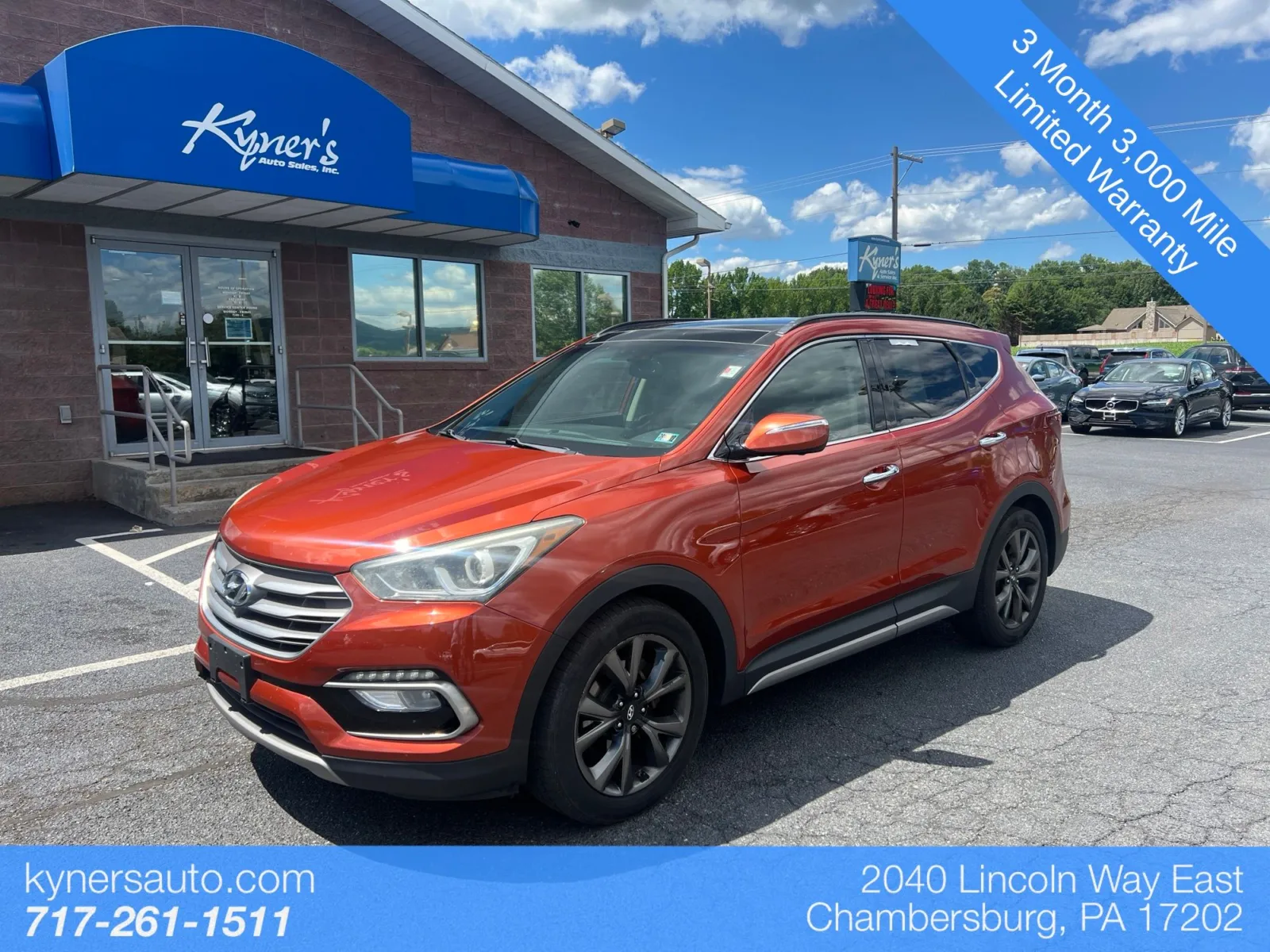 Unknown 2017 Hyundai Santa Fe Sport 2.0T Ultimate for sale in Chambersburg, PA