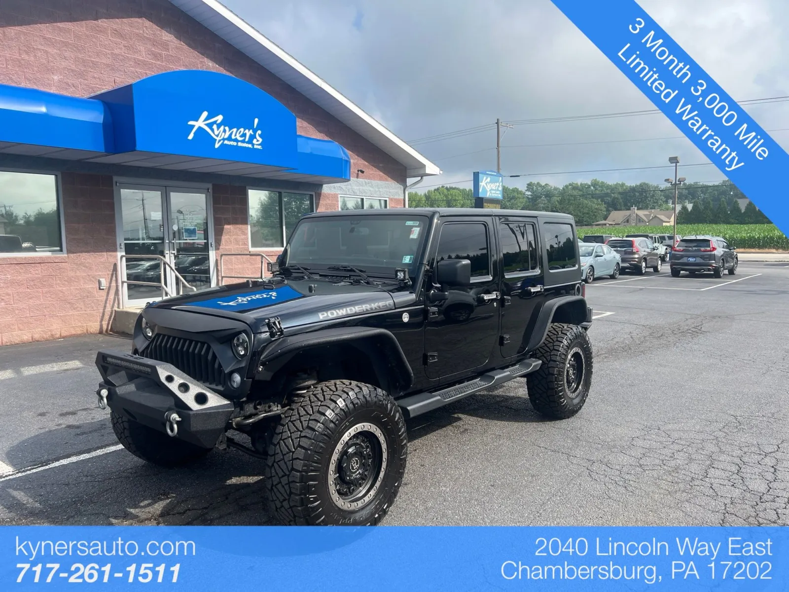 Black 2017 Jeep Wrangler Unlimited Sport for sale in Chambersburg, PA