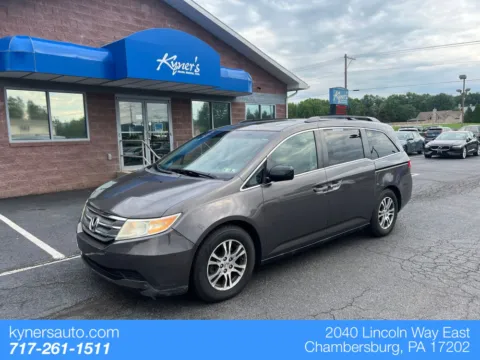 Gray 2012 Honda Odyssey EX-L for sale in Chambersburg, PA