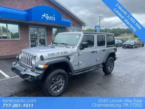 Silver 2019 Jeep Wrangler Unlimited Sport S for sale in Chambersburg, PA