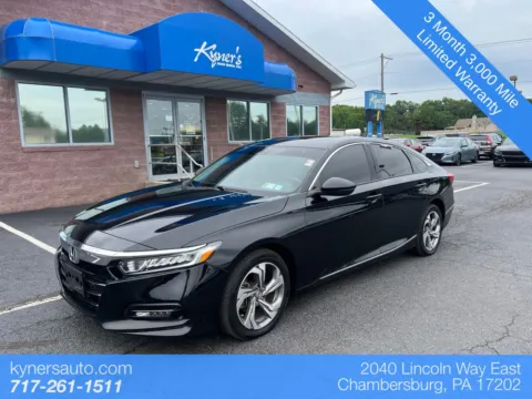 Black 2020 Honda Accord EX-L for sale in Chambersburg, PA