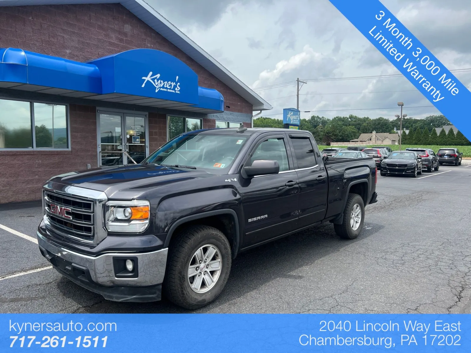 Gray 2015 GMC Sierra 1500 SLE for sale in Chambersburg, PA