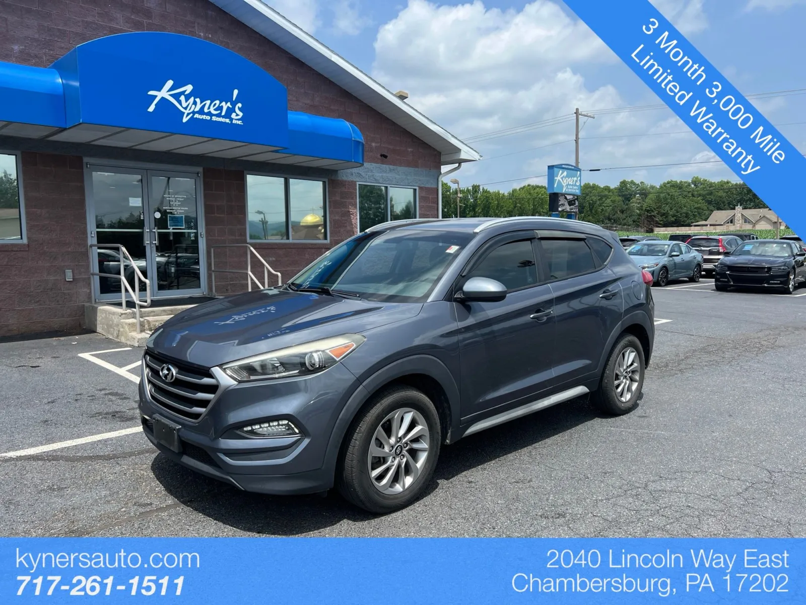 Gray 2018 Hyundai Tucson SEL for sale in Chambersburg, PA
