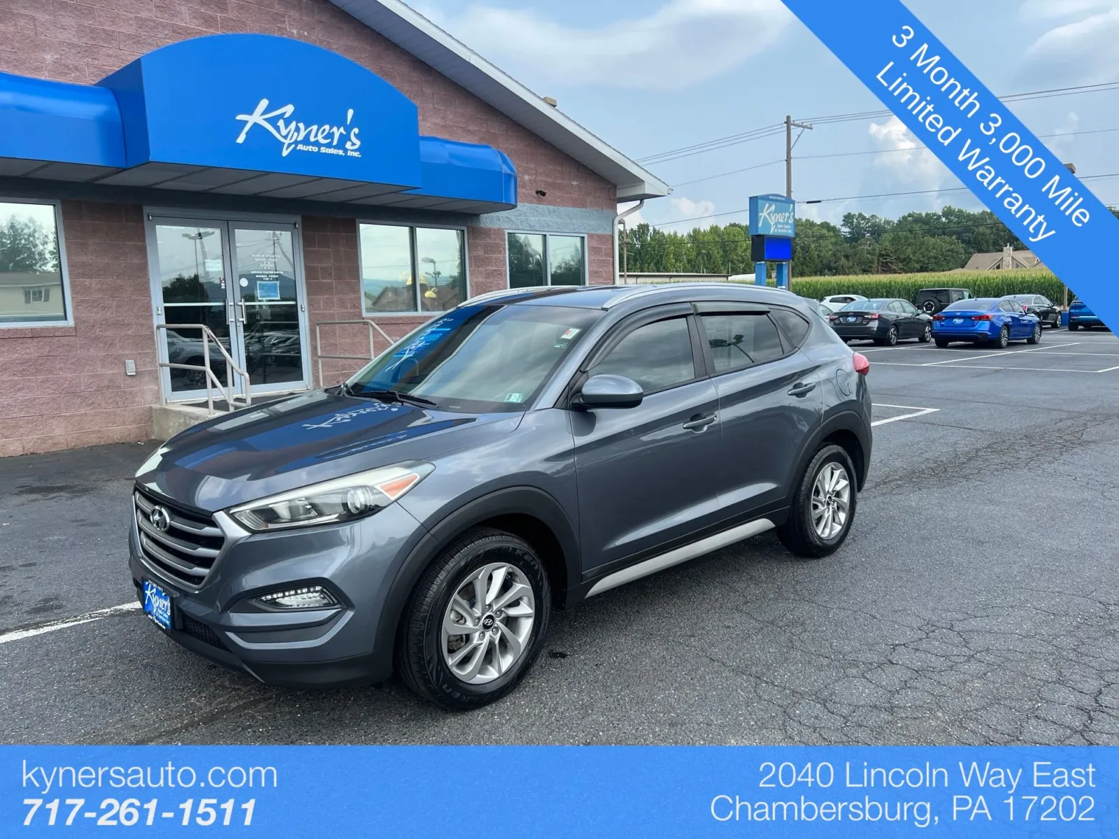 Gray 2018 Hyundai Tucson SEL for sale in Chambersburg, PA