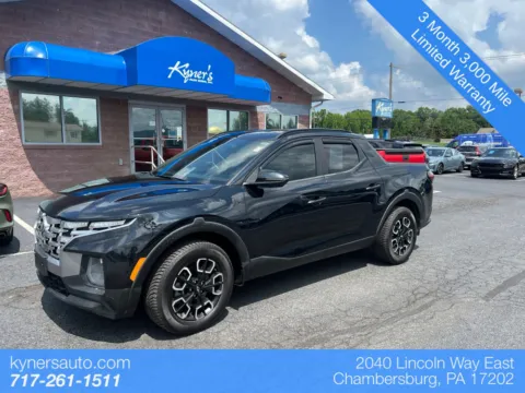 Black 2022 Hyundai Santa Cruz SEL Premium for sale in Chambersburg, PA