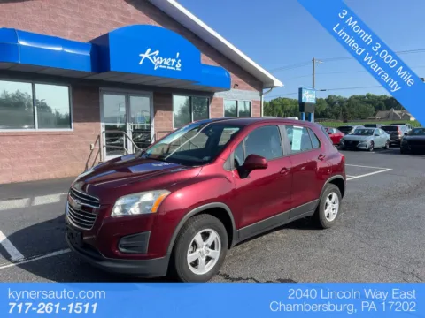 Red 2016 Chevrolet Trax LS for sale in Chambersburg, PA