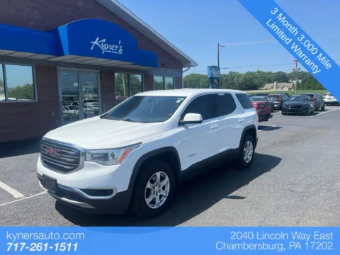 White 2017 GMC Acadia SLE-1 for sale in Chambersburg, PA