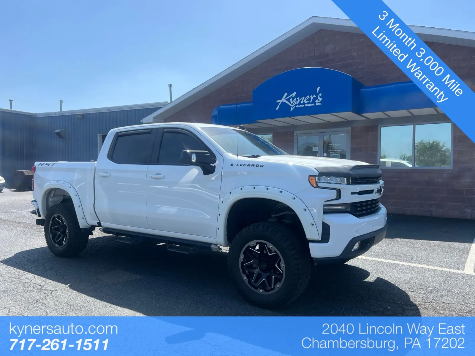 White 2020 Chevrolet Silverado 1500 RST for sale in Chambersburg, PA