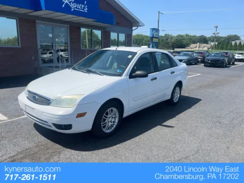 White 2007 Ford Focus for sale in Chambersburg, PA