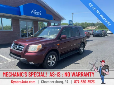 Red 2007 Honda Pilot EX-L for sale in Chambersburg, PA