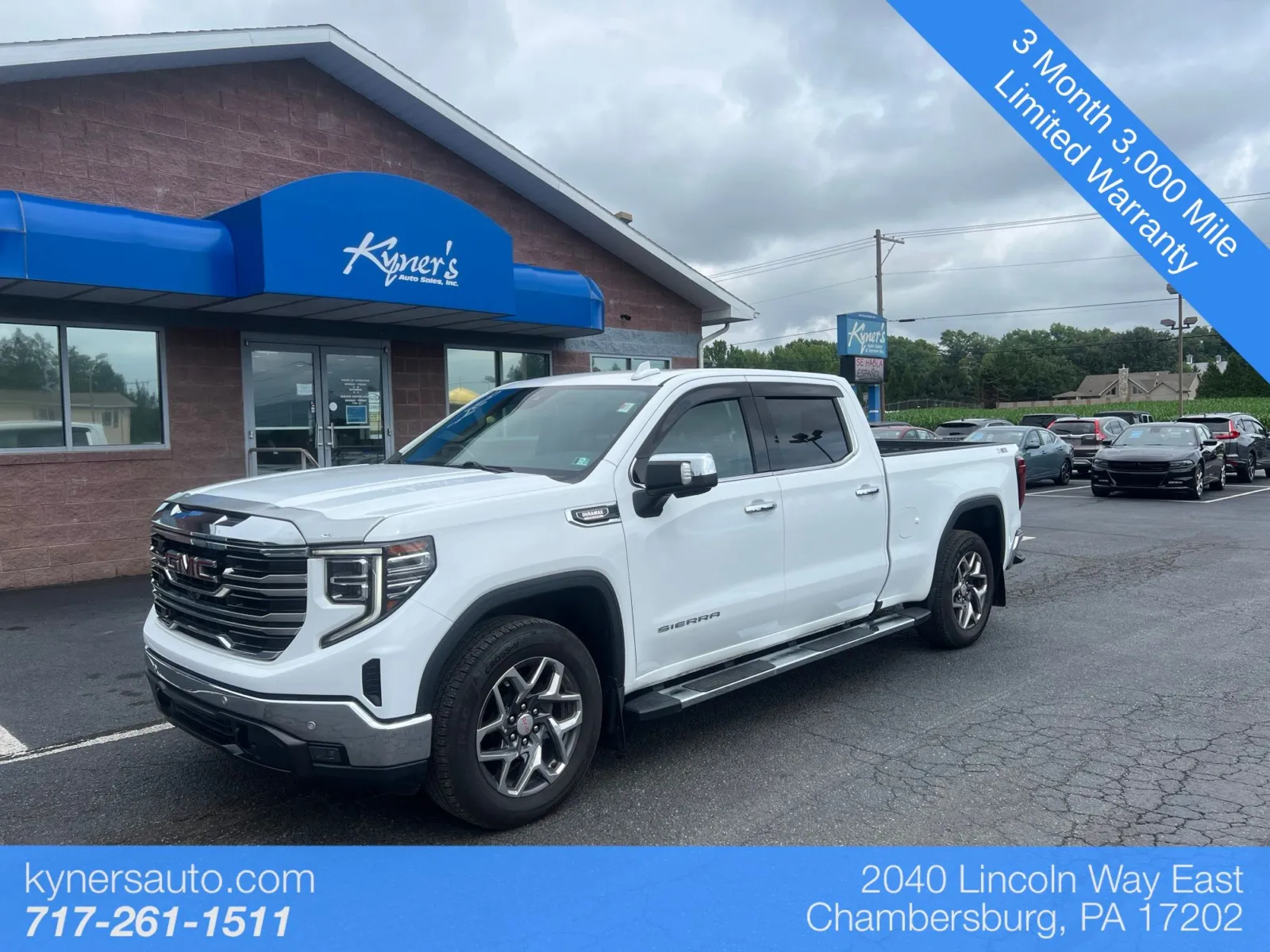 White 2022 GMC Sierra 1500 SLT for sale in Chambersburg, PA