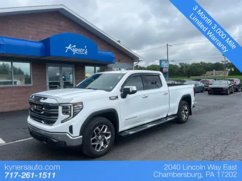 White 2022 GMC Sierra 1500 SLT for sale in Chambersburg, PA