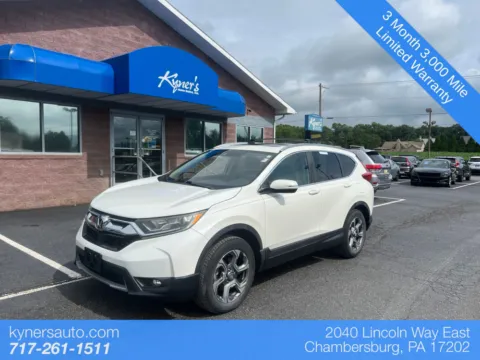 White 2017 Honda CR-V EX for sale in Chambersburg, PA