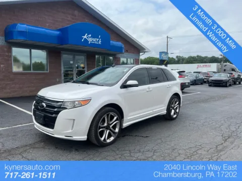 White 2014 Ford Edge Sport for sale in Chambersburg, PA
