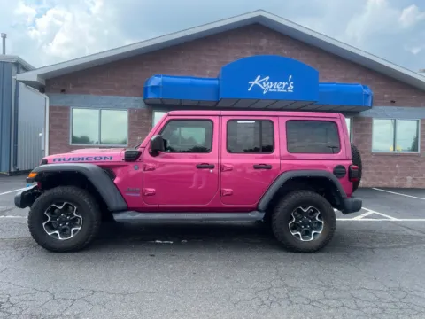 Photos of 2022 Jeep Wrangler Unlimited Rubicon 4xe for sale in Chambersburg, PA at Kyner's Auto Sales, Inc.