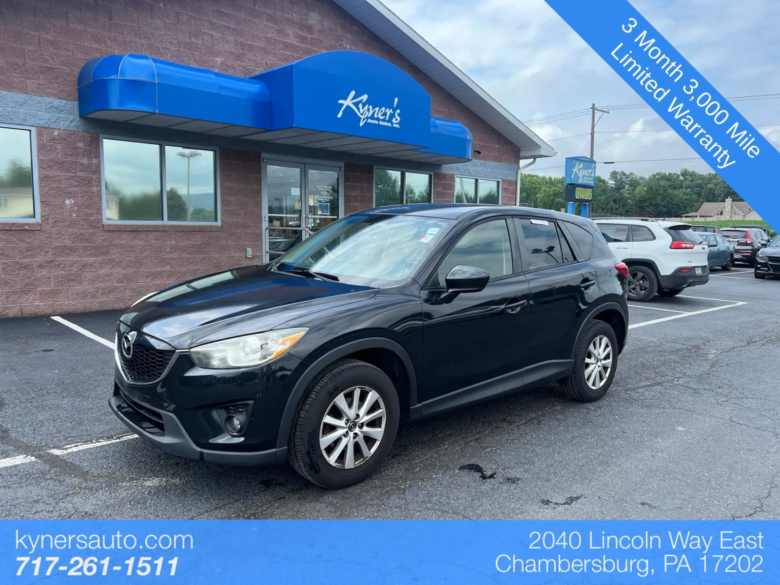 Black 2013 Mazda CX-5 Touring for sale in Chambersburg, PA