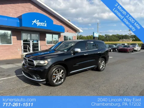 Black 2020 Dodge Durango Citadel for sale in Chambersburg, PA