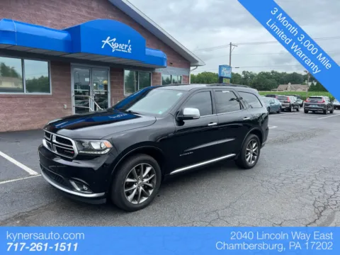 Black 2020 Dodge Durango Citadel for sale in Chambersburg, PA